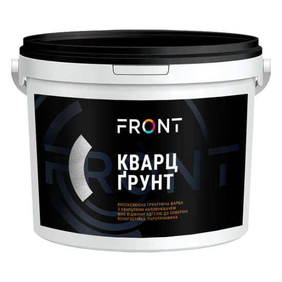 Ґрунтовка КВАРЦ ҐРУНТ, FRONT, біла, 7л.